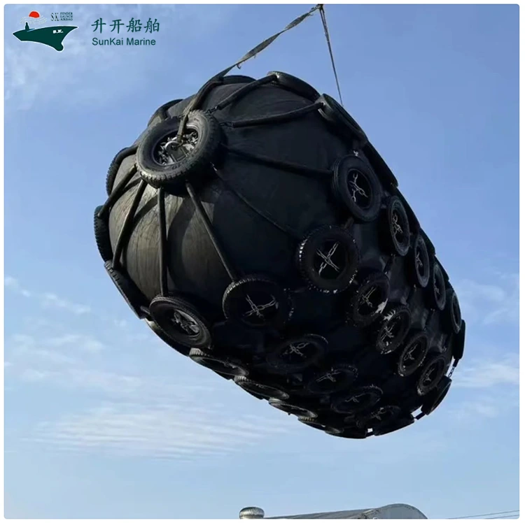 Qingdao Sunkai uvádí na trh „Extra End Tire Yokohama Fender“ a dodává prémiová řešení Marine Fender z Číny